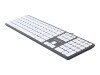 Gembird Slimline KB-MCH-02-BKW - Tastatur - USB