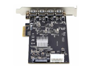 StarTech.com 4-Port USB-A PCIe Card, USB 3.2 5Gbps, 4x...