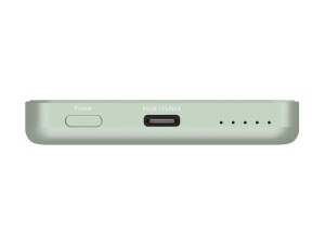 Verbatim Charge n Go Essentials - Induktive Power Bank - magnetisch - 5000 mAh - 20 Watt - 3 A - PD 3.0, QC 3.0, Apple 2.4A, USB BC 1.2, Apple Fast Charge (24 pin USB-C)