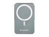Verbatim Charge n Go - Induktive Power Bank - magnetisch, mit Ständer - Li-Pol - 10000 mAh - 20 Watt - 3 A - PD (24 pin USB-C)