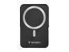 Verbatim Charge n Go - Induktive Power Bank - magnetisch, mit Ständer - Li-Pol - 10000 mAh - 20 Watt - 3 A - PD (24 pin USB-C)
