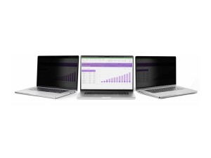 StarTech.com 13-inch MacBook Air M2/M3 Laptop Privacy Screen, Removable and Reversible Anti-Glare Privacy Filter, Magnetic Laptop Screen Protector with +/- 30 Deg. Viewing Angle - 51% Blue Light Reduction (13MAM-PRIVACY-SCREEN)
