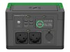 APC Schneider OffGrid 330 - Tragbares kraftwerk - LCD, Lithium-Ionen, 2 CEE 7/3 Schuko-Steckdosen, Sinuswelle, 3 USB-A, 1 USB-C, kabelloses Laden