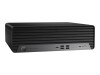 HP Elite 805 G9 - SFF - Ryzen 3 Pro 8300G / 3.4 GHz - RAM 16 GB - SSD 512 GB - NVMe - Radeon 740M - 1GbE, Bluetooth 5.3, Wi-Fi 6 - WLAN: 802.11a/b/g/n/ac/ax, Bluetooth 5.3 - Win 11 Pro - Monitor: keiner - Tastatur: Deutsch - mit HP Wolf Pro Security Editi
