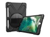 eSTUFF Defender Case - Hintere Abdeckung für Tablet - Schwarz - 9.7" - für Apple 9.7-inch iPad (5. Generation, 6. Generation)