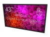 Swedx SDST43K8-01 - 109.2 cm (43") Diagonalklasse K8 Series LCD-Display mit LED-Hintergrundbeleuchtung - Digital Signage - mit Touchscreen (Multi-Touch)