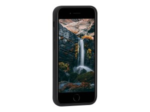 dbramante1928 Greenland - Hintere Abdeckung für Mobiltelefon - Snap-on - 100 % recycelter Kunststoff - Night Black - für Apple iPhone 7, 8, SE (2. Generation)