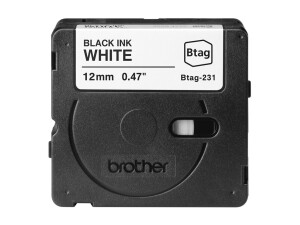Brother BTAG-231 - Schwarz auf Weiß - Rolle (1,2 cm...
