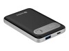 SANDBERG Travel - Powerbank - 10000 mAh - 38.5 Wh - 20 Watt - 4.5 A - PD - 2 Ausgabeanschlussstellen (USB, 24 pin USB-C)