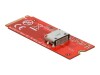 Delock Schnittstellenadapter - M.2 - M.2 NVMe Card