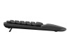 Logitech Ergo Series - Tastatur - kabellos - 2.4 GHz, Bluetooth LE