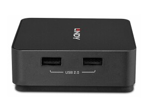 Lindy KVM-Switch - 4K60 - 2 x KVM/Audio/USB