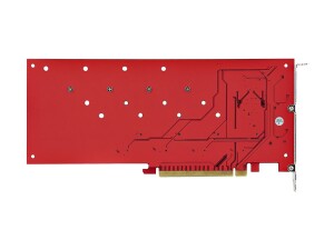 StarTech.com Quad M.2 PCIe Adapter Card, x16 Quad NVMe or...