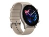 Amazfit GTR 3 - Intelligente Uhr mit Riemen - Silikon - Moonlight Gray - Handgelenkgröße: 155-218 mm - Anzeige 3.5 cm (1.39")