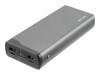 4smarts VoltHub Pro - Select Edition - Powerbank - 20000 mAh - 74 Wh - 22.5 Watt - 5 A - QC 3.0, Huawei Fast Charge, SCP, PD 2.0, PD 3.0, QC 2.0, AFC - 3 Ausgabeanschlussstellen (2 x USB, 24 pin USB-C)