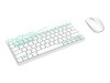 Rapoo 8000M - Tastatur-und-Maus-Set - kabellos