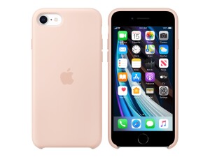 Apple Hintere Abdeckung für Mobiltelefon - Silikon - rosa sandfarben - für iPhone 7, 8, SE (2. Generation)