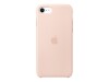 Apple Hintere Abdeckung für Mobiltelefon - Silikon - rosa sandfarben - für iPhone 7, 8, SE (2. Generation)