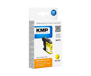 KMP B62YX - 5.9 ml - Gelb - kompatibel - Tintenpatrone