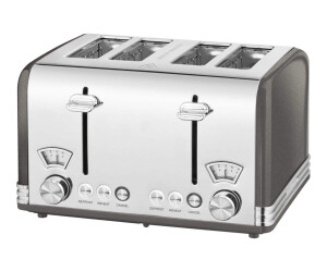Clatronic ProfiCook PC-TA 1194 - Toaster - 4 Scheibe - 4 Steckplatz