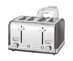 Clatronic ProfiCook PC-TA 1194 - Toaster - 4 Scheibe - 4 Steckplatz