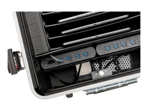 PARAT PARAPROJECT Case TC10 – Lade-Trolley für 10 Tablets (bis 12,9″) - abschließbar - TwinCharge