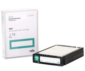 HPE RDX 4TB RDX-Kartusche (8TB komprimiert)