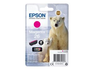 Epson 26 - 4.5 ml - Magenta - Original - Blister mit RF-...