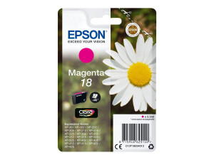 Epson 18 - 3.3 ml - Magenta - Original - Blister mit RF-...