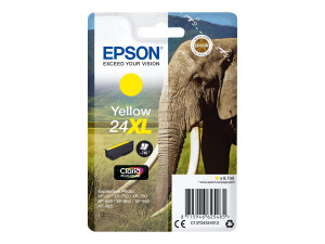Epson 24XL - 8.7 ml - XL - Gelb - Original - Blister mit...