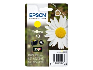 Epson 18 - 3.3 ml - Gelb - Original - Blister mit RF- /...