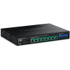 TRENDnet TPE-7124SBF - Version v1.0R - Switch - web - Smart - 8 x 10 Gigabit Ethernet + 4 x 10 Gigabit SFP+ - an Rack montierbar - PoE++ (720 W)
