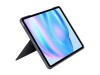 Logitech Combo Touch - Tastatur und Foliohülle - mit Trackpad - hintergrundbeleuchtet - Apple Smart connector - QWERTY - GB - Oxford Gray - für Apple 13-inch iPad Air (M2, M3)