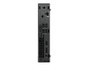 Dell Pro Micro QCM1250 - Micro - Core i7 i7-14700T / 1.3 GHz - RAM 16 GB - SSD 512 GB - NVMe, TLC - UHD Graphics 770 - Wi-Fi 6E, Bluetooth, 1GbE - WLAN: 802.11a/b/g/n/ac/ax (Wi-Fi 6E)