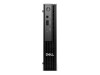 Dell Pro Micro QCM1250 - Micro - Core i7 i7-14700T / 1.3 GHz - RAM 16 GB - SSD 512 GB - NVMe, TLC - UHD Graphics 770 - Wi-Fi 6E, Bluetooth, 1GbE - WLAN: 802.11a/b/g/n/ac/ax (Wi-Fi 6E)