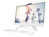 HP 24-cb1103ng - All-in-One (Komplettlösung) - Core i3 1215U - RAM 8 GB - SSD 256 GB - NVMe - UHD Graphics - 1GbE - WLAN: 802.11a/b/g/n/ac, Bluetooth 5.0 - FreeDOS - Monitor: LED 60.5 cm (23.8")