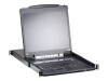 ATEN Slideaway CL5716IN - KVM-Konsole mit KVM-Switch - 16 Anschlüsse - PS/2, USB - 48.3 cm (19")