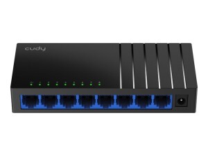 CUDY GS108D - Switch - unmanaged - 8 x 10/100/1000