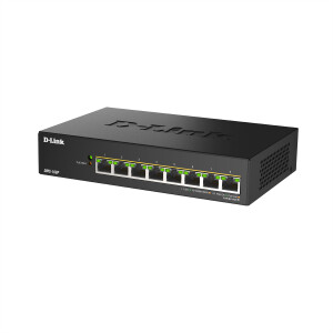D-Link DMS 108P - Switch - unmanaged - 8 x...