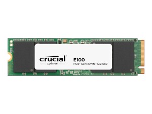 Crucial E100 - SSD - 2 TB - intern - M.2 2280 - PCIe 4.0...