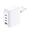 D-Link DCP-101 - Netzteil - GaN - 100 Watt - 5 A - PD 3.0, QC 4.0 - 4 Ausgabeanschlussstellen (3 x USB-C, USB Typ A)