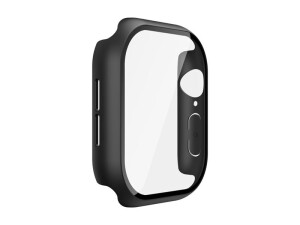 Belkin SCREENFORCE TemperedCurve - Stoßstange für Smartwatch - 2-in-1, 46 mm - gehärtetes Glas (9H)