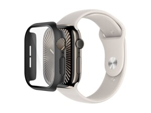 Belkin SCREENFORCE TemperedCurve - Stoßstange für Smartwatch - 2-in-1, 46 mm - gehärtetes Glas (9H)