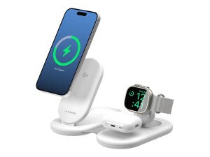Alogic PackAway - Kabelloses Ladeger&auml;t - 3-in-1, Qi2