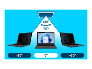 Kensington Blickschutzfilter für Notebook - 2-Wege - entfernbar - 35.6 cm (14")