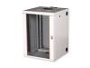 ROLINE Pro - Schrank Netzwerkschrank - 2-teilige drehbare, 600 x 600 mm (B x T)