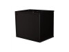ROLINE Basic - Gehäuse - Set, 540x400 BxT - geeignet für Wandmontage - RAL 9005, Jet Black - 9U - 48.3 cm (19")