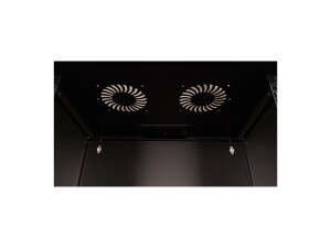 ROLINE Basic - Gehäuse - Set, 540x400 BxT - geeignet für Wandmontage - RAL 9005, Jet Black - 12U - 48.3 cm (19")