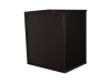 ROLINE Basic - Gehäuse - Set, 540x400 BxT - geeignet für Wandmontage - RAL 9005, Jet Black - 12U - 48.3 cm (19")