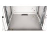 ROLINE Pro - Gehäuse - geeignet für Wandmontage - Hellgrau, RAL 7035 - 19U - 48.3 cm (19")